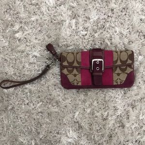 Coach wristlet